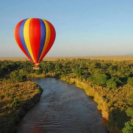 masai mara hot air ballon safari